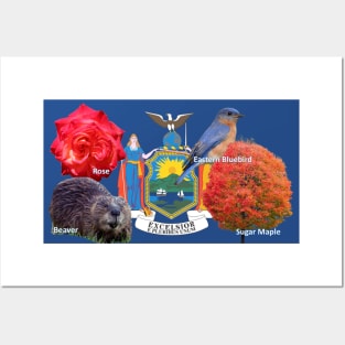 New York State Flag and Symbols Posters and Art